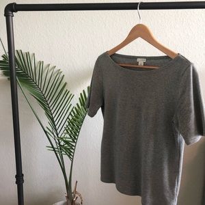 J crew gray t shirt- M